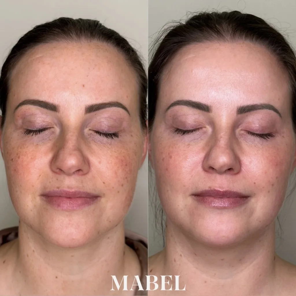 Epätasaisen ihonsävyn hoito Mabel Helsinki Lumecca IPL